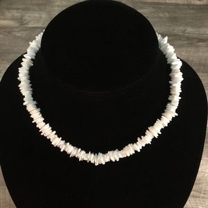 White Sea Shell Necklace